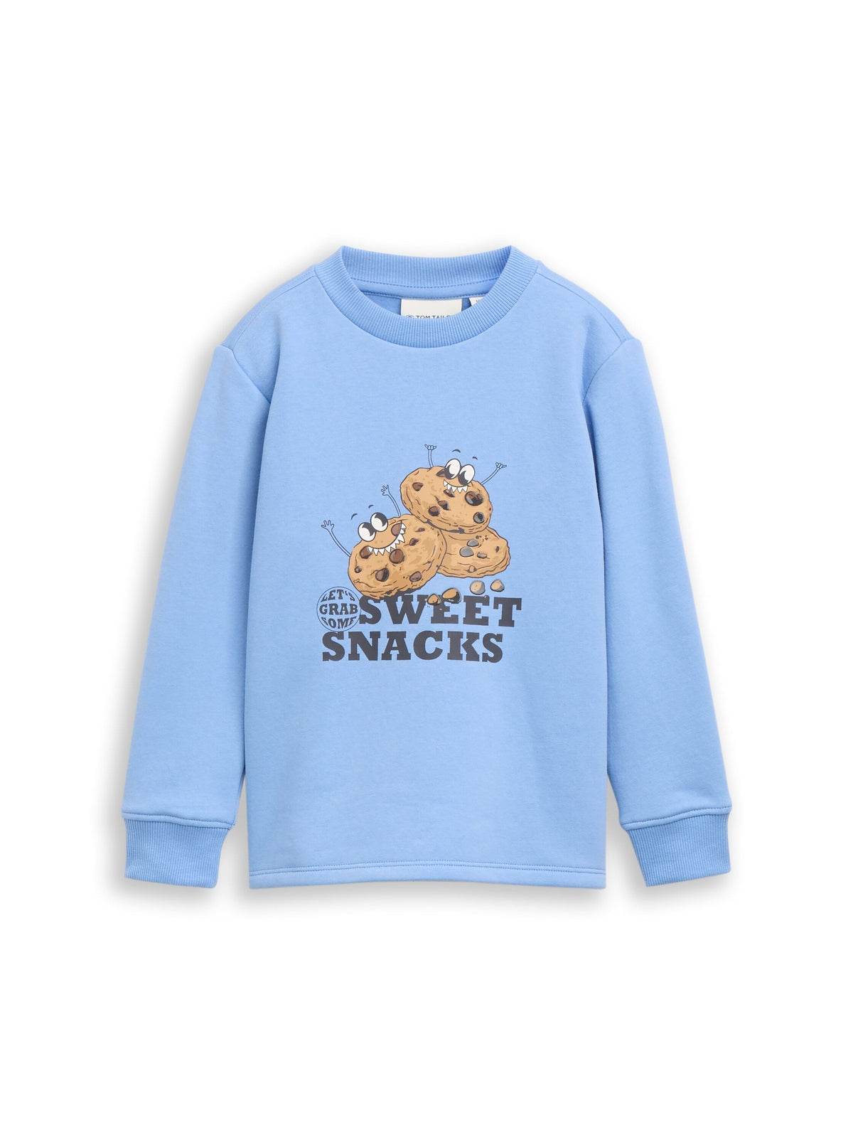 Tom Tailor Kids Sweatshirt Hellblau mit Cookie-Print