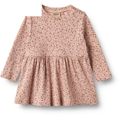 Wheat Kleid Mädchen – Rosa mit Blumenmuster