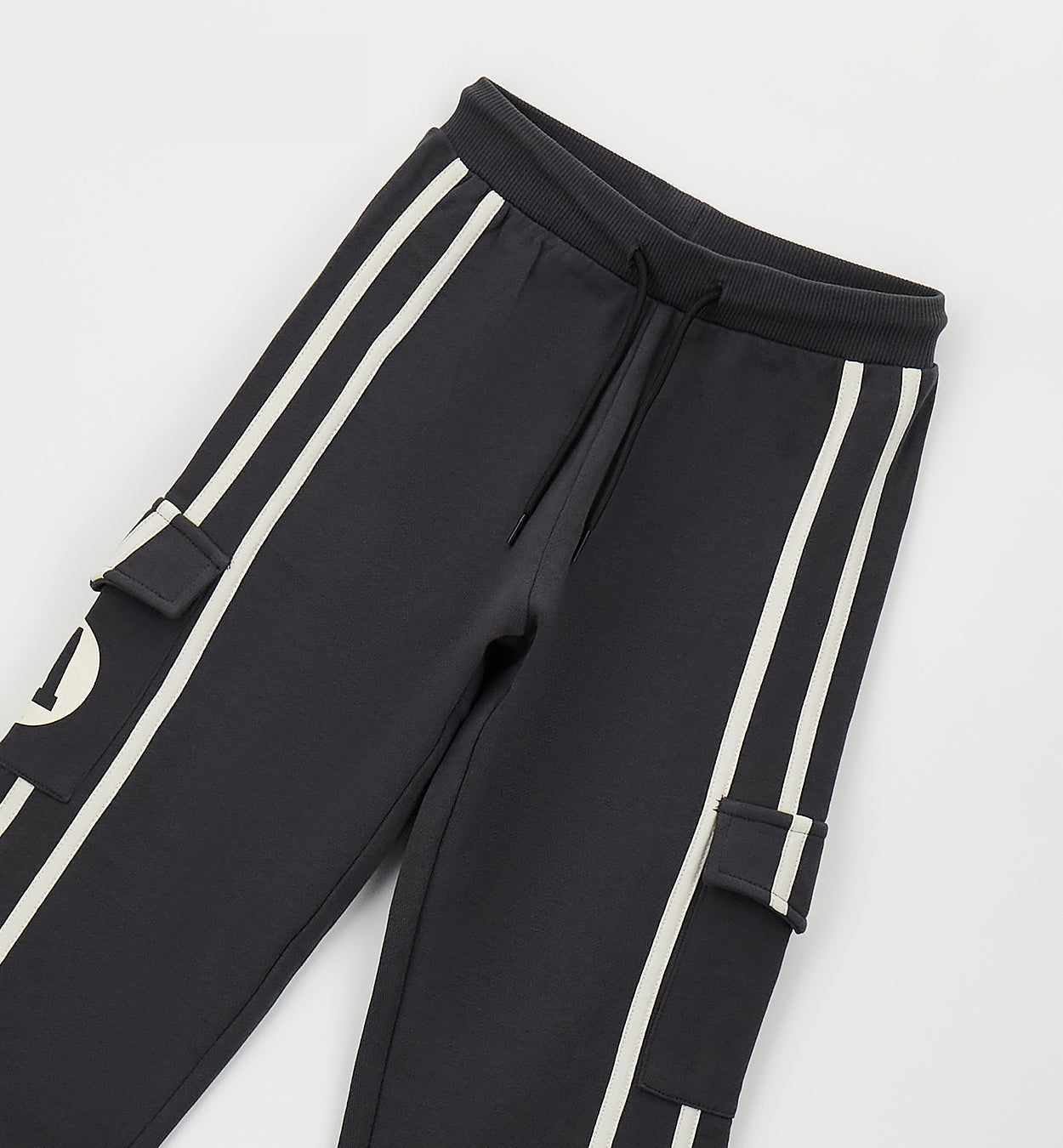 Sarabanda Jungen Cargo-Hose Grau mit Kontraststreifen