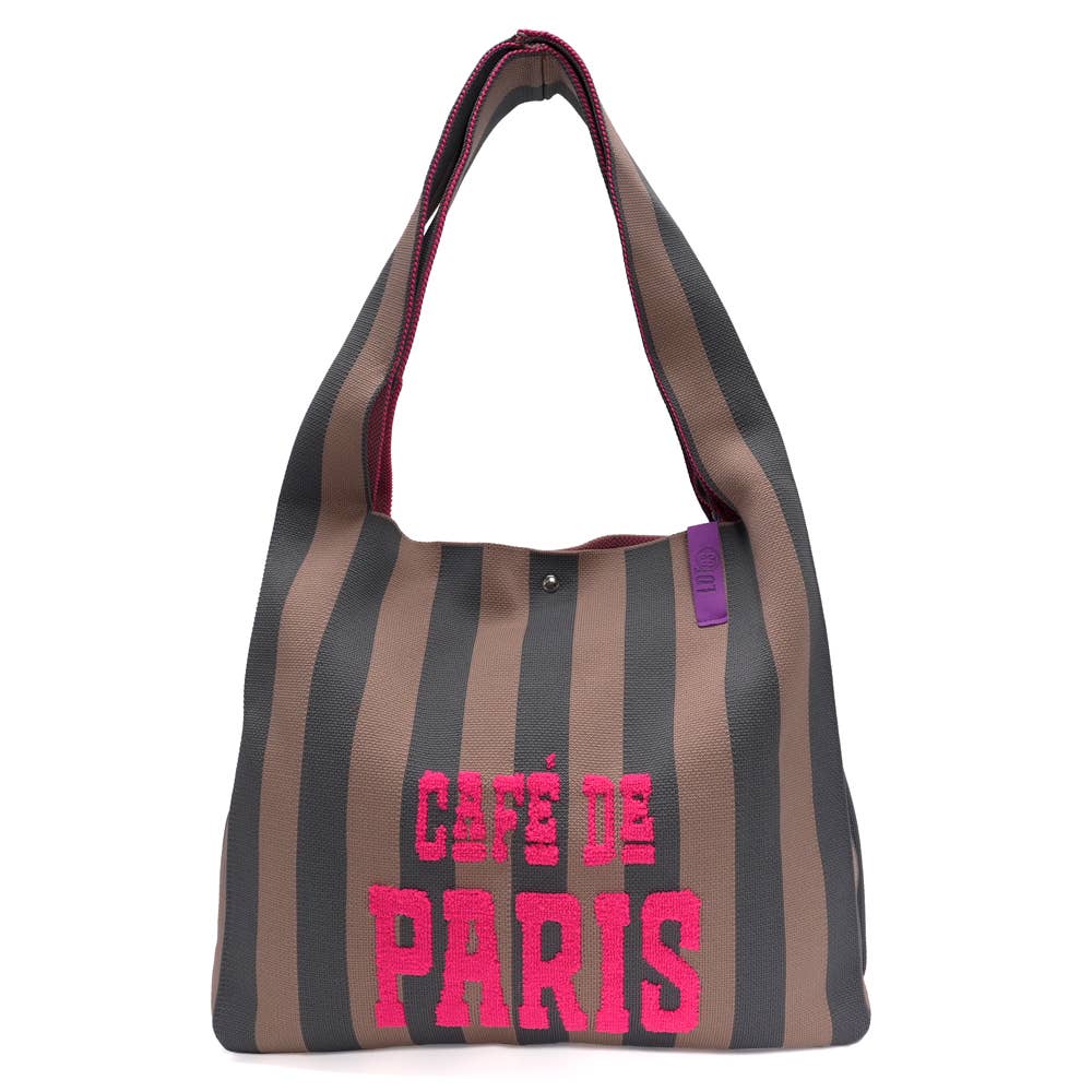 LOT83 Shopper Rebell Loïs 05 Café gestreift