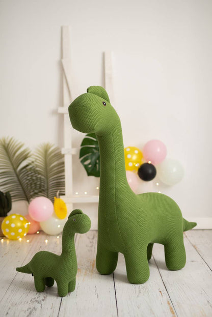Crochetts Dinosaurier Kuscheltier aus 100% Baumwolle