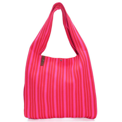 LOT83 Shopper Lois 148 Pink Rot gestreift