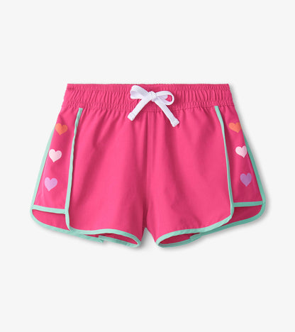 Hatley Badeshorts mit Herzchen - Badehosen - Hatley