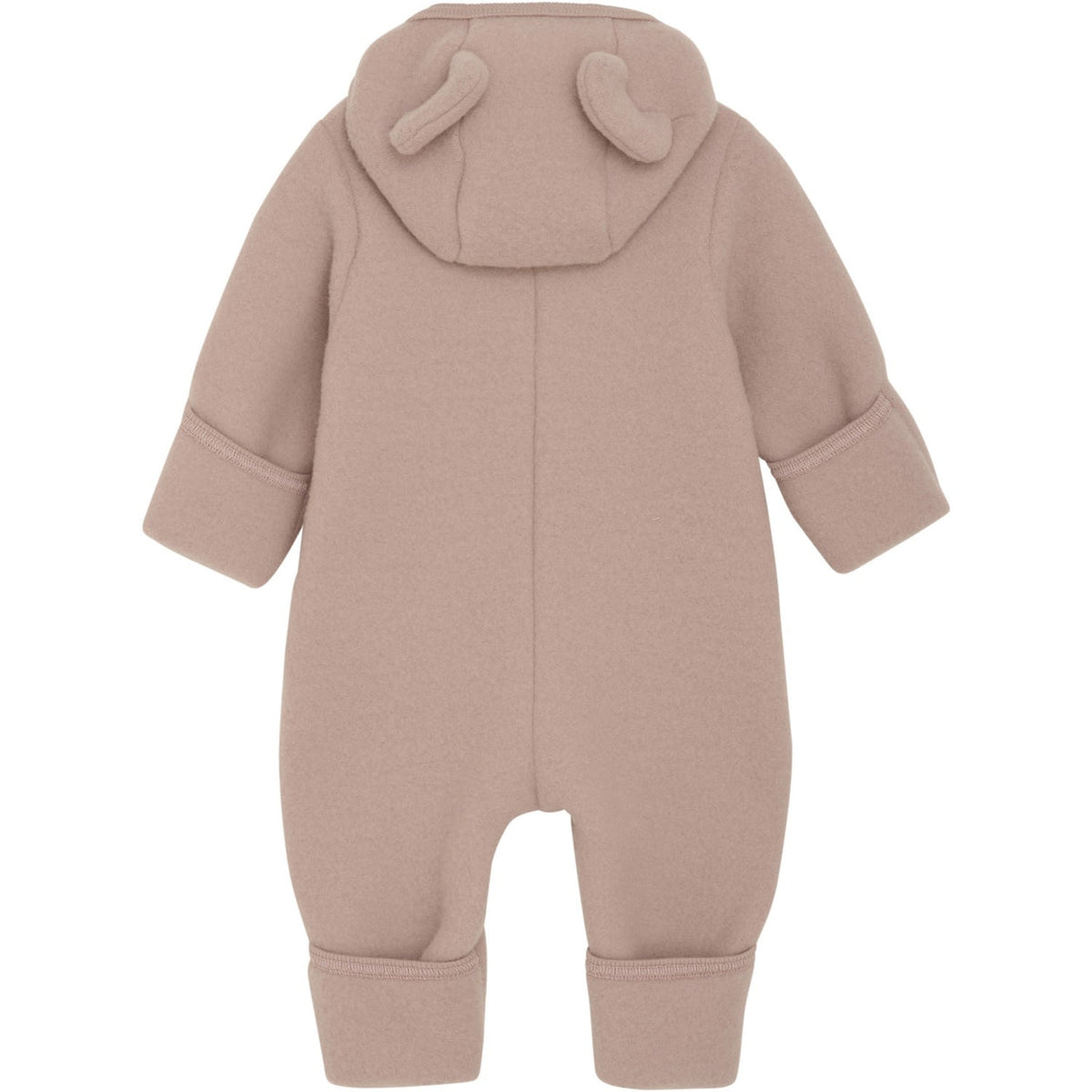 HUTTEliHUT Baby Wollfleece Overall Mahogany Rose