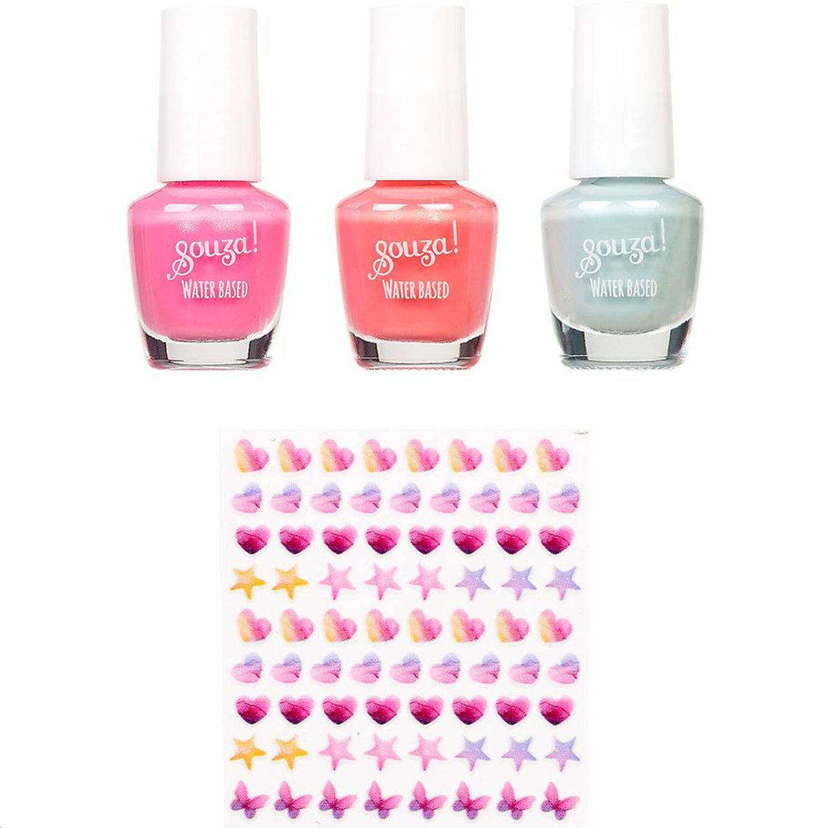 Souza Nagellack & Nagelsticker Set Einhorn