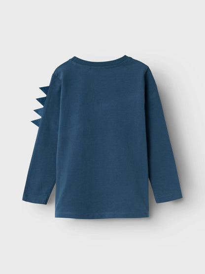name it - Jurassic World Langarmshirt | blau Mokkini Kindermode T-Shirt Langarm
