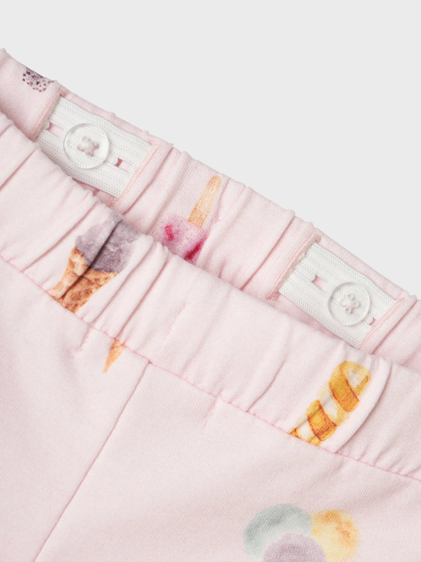 name it - Shorts mit Eis-Motiv | Rosa Mokkini Kindermode Shorts