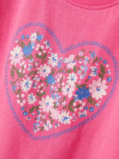 name it - T-Shirt mit Herzmotiv Mokkini Kindermode T-Shirt