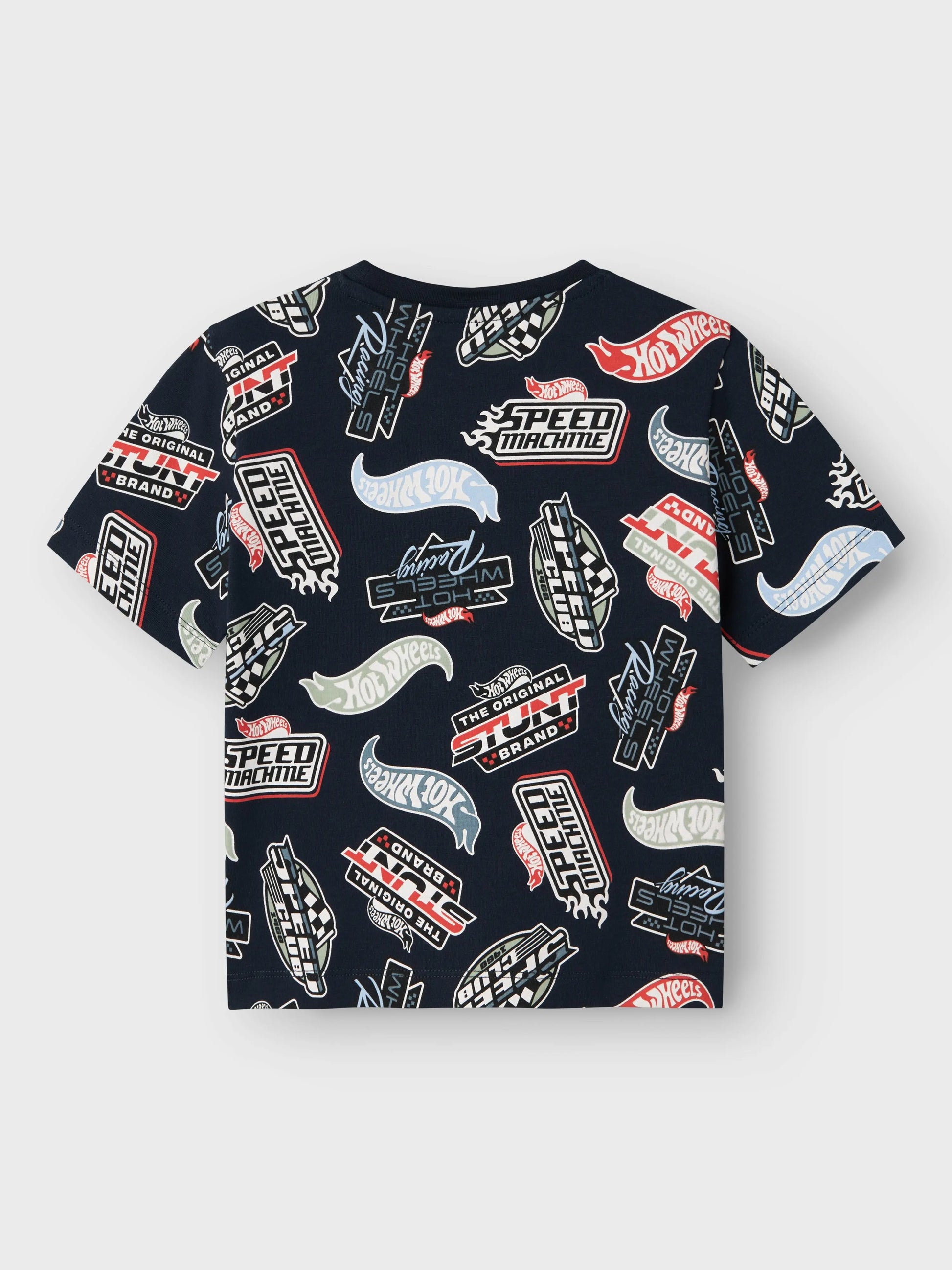 name it - T-Shirt mit Hotwheel-Alloverprint Mokkini Kindermode T-Shirt